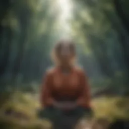 A serene landscape symbolizing mental clarity