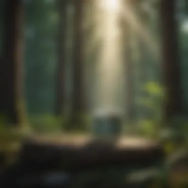 Nature's Role in Promoting Sleep Peaceful nature scene promoting relaxation
