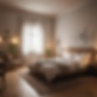 Creating a Sleep-Friendly Environment A serene bedroom environment promoting restful sleep