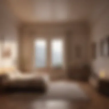Establishing a Cozy Wind-Down Space A cozy space with soft lighting ideal for winding down