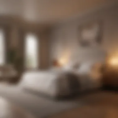 Creating a Serene Sleep Environment Serene bedroom environment with soft lighting