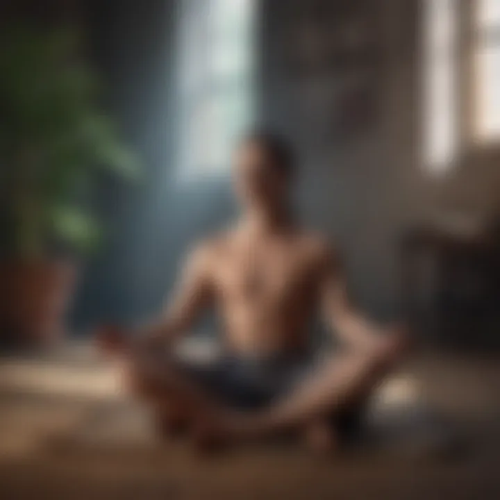 Visual representation of breathwork techniques