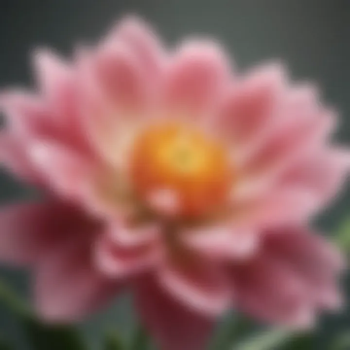 A close-up of a blooming flower representing growth and kindness