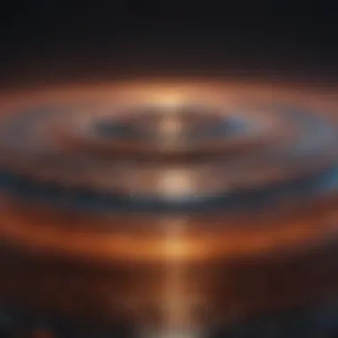 Harmony of Sound An abstract representation of sound waves and relaxation