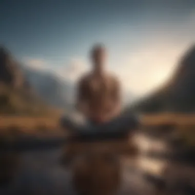 Cultivating Emotional Resilience An individual meditating, symbolizing emotional resilience
