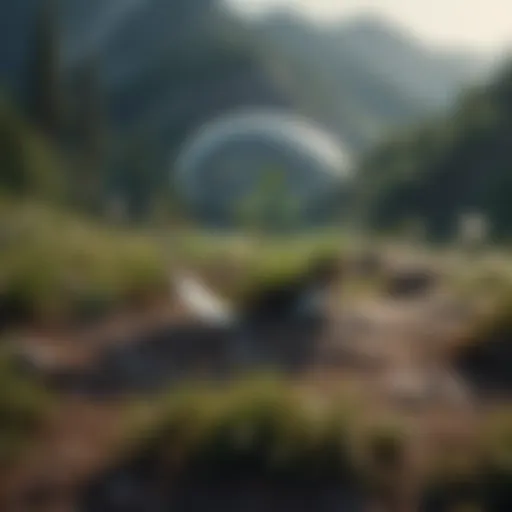A serene landscape symbolizing personal growth and tranquility