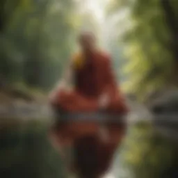 The essence of happiness reflected through serene landscapes