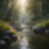 A serene landscape illustrating tranquility and mindfulness