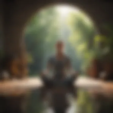 Calm environment for meditation