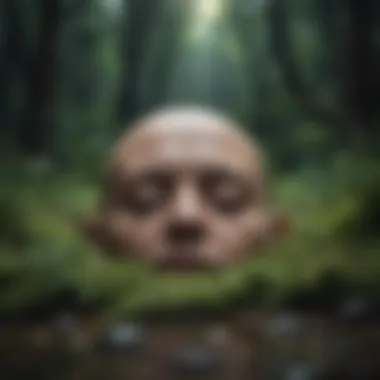 The Nature of Anxiety Abstract representation of anxiety