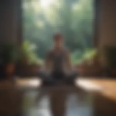 Meditation: A Calming Retreat for the Mind A serene meditation environment