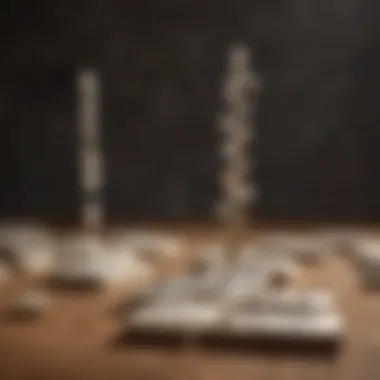 Understanding Emotional Triggers A metaphorical illustration of triggers in the form of dominoes falling