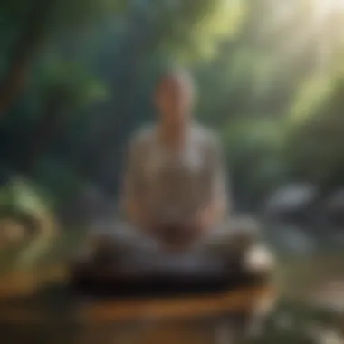 Mindfulness as a Key to Emotional Balance Visual metaphor for mindfulness and emotional balance