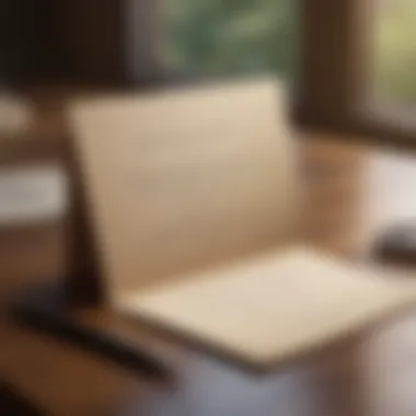 Invitation to Self-Reflection An open journal with a pen, inviting self-reflection