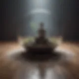 Symbolic representation of life's emptiness