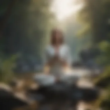 Embracing Inner Peace for Confidence A serene landscape symbolizing inner peace and confidence