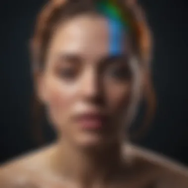Understanding Emotional Complexity An abstract representation of emotions in a colorful spectrum