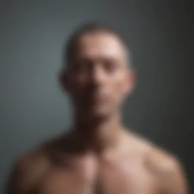 The Power of Mindfulness A meditative figure embodying mindfulness and calmness