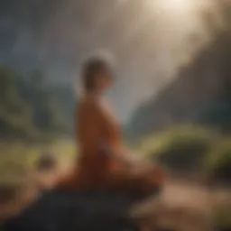 A serene landscape illustrating the concept of healing through forgiveness
