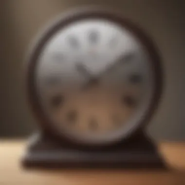 The Timing of Forgiveness A clock symbolizing the importance of timing in the forgiveness process