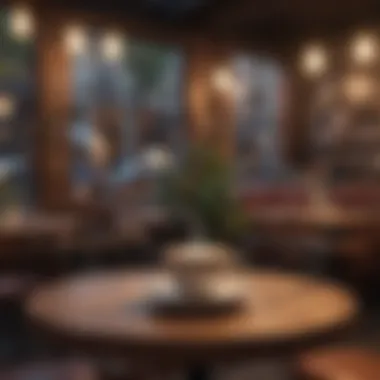 Café Ambiance for Connection Cozy café ambiance perfect for romantic connections