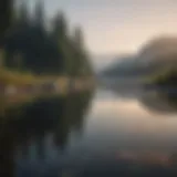 A serene landscape symbolizing inner peace
